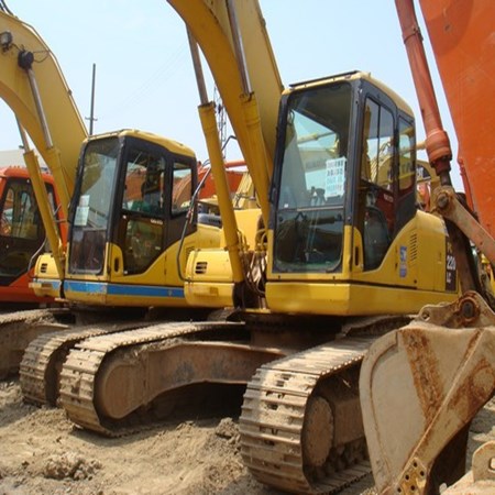 USED KOMATSU PC220-7 CRAWLER EXCAVATOR